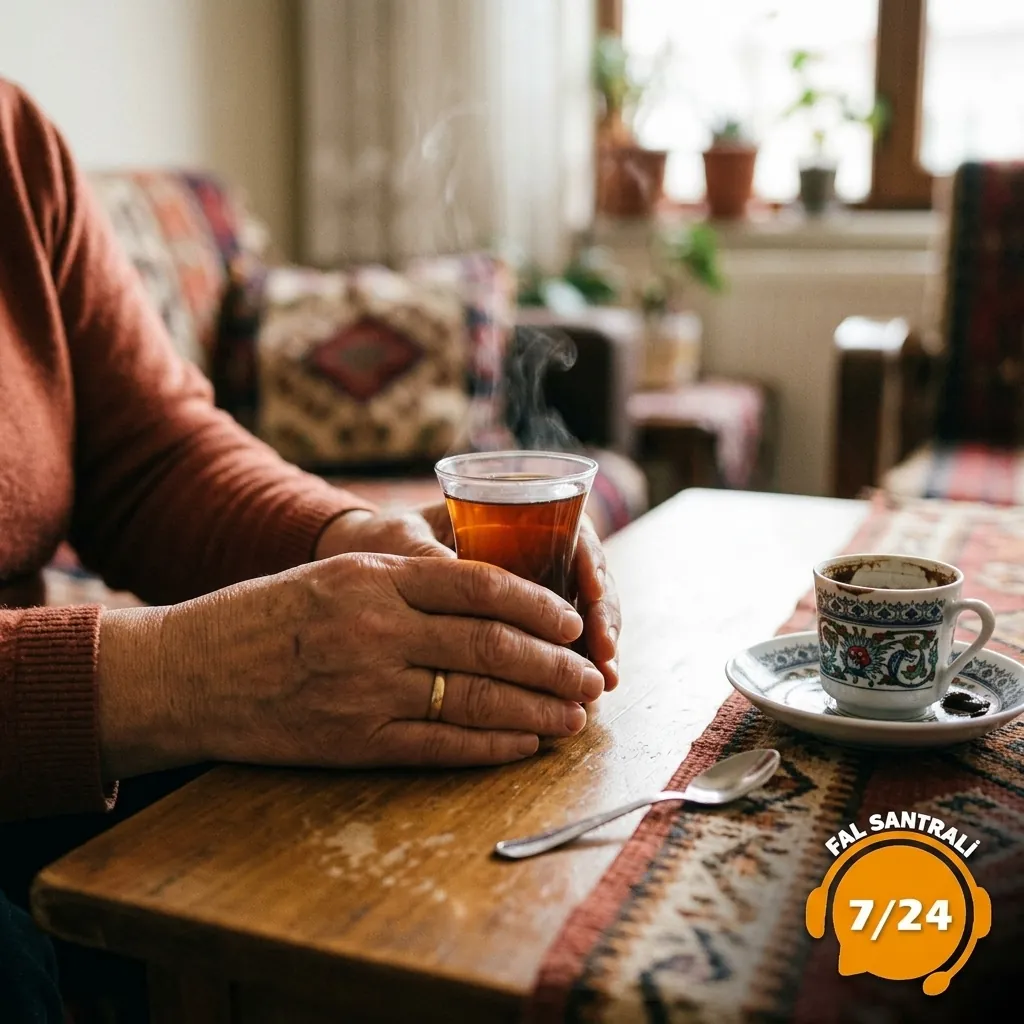 Çay bardağıyla fal sohbeti